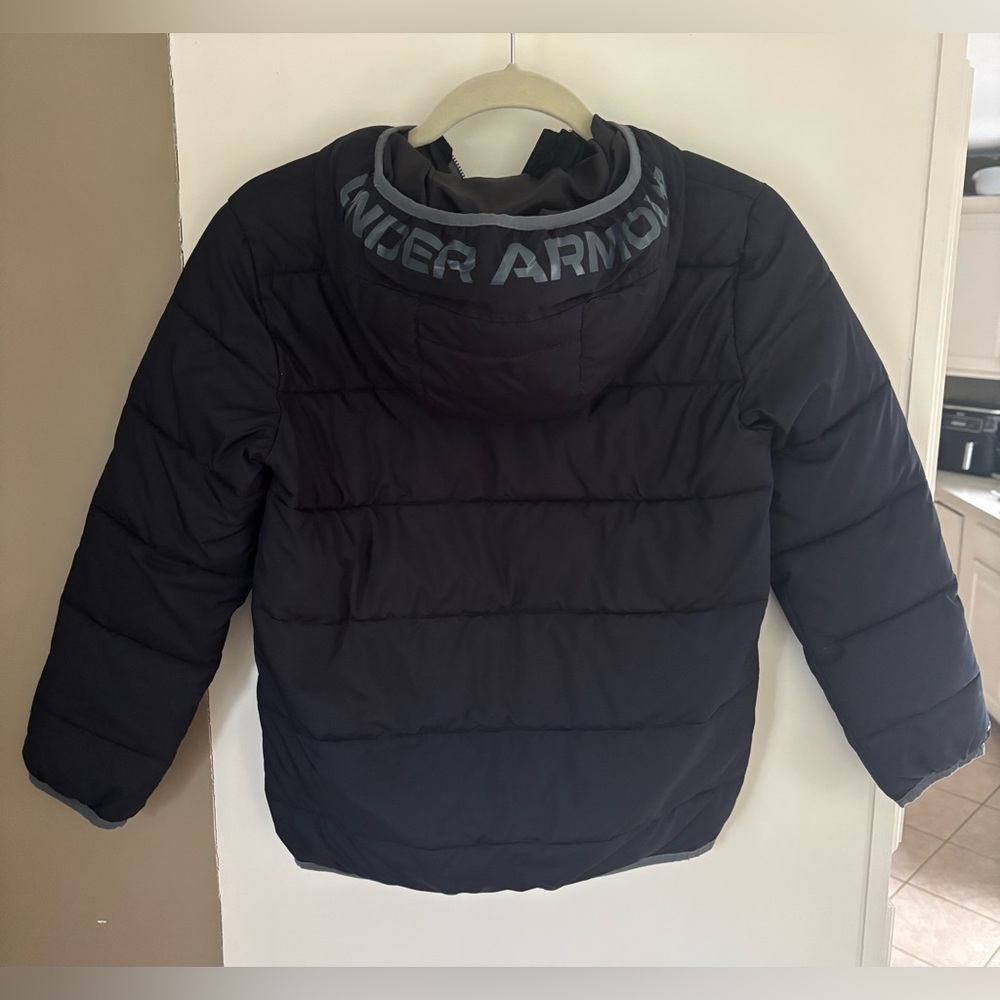 Under Armour Pronto Puffer Jacket sz Youth Medium (10-12) - Picture 4 of 5